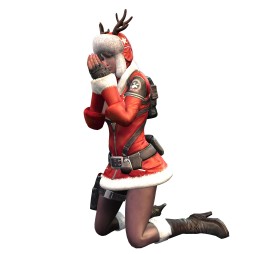 画像ギャラリー No.002のサムネイル画像 / 「HOUNDS」，クリスマスにぴったりなサンタアバターが手に入るキャンペーン