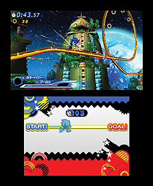 画像ギャラリー No.022のサムネイル画像 / 「ソニック ジェネレーションズ 白の時空/青の冒険」,収録される懐かしのステージやボスキャラ,それぞれに搭載された固有システムの情報を公開