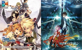 画像ギャラリー No.002のサムネイル画像 / 「BraveSongOnline」,アニメ「ギルティクラウン」とのタイアップ企画を開催