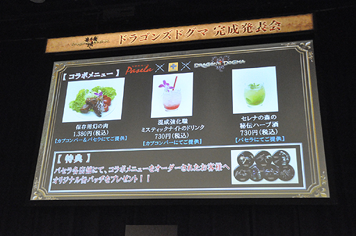 ���������꡼ No.027�Υ���ͥ������ / ��Dragon's Dogma�״�����Ϫȯɽ���ݡ��ȡ����ӥ륢���Ȥ���Ʈ������䡤PS3/Xbox 360�Ǥ��줾��1�Τ������ʤ��֥���ɥ饴��פ������������Ȥ˻���͵ŵ����ȿ����Τ�ڤ�����о�