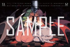 画像ギャラリー No.004のサムネイル画像 / イラストはすべて豪華執筆陣による描き下ろし。2012年版「カプコンガールズ」「カプコンヒーローズ」カレンダーが予約開始