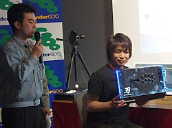 画像ギャラリー No.003のサムネイル画像 / WonderGOOにプロゲーマーがやってきた。思いがけないサプライズに会場が沸いた「HORIスティックイベント sako special 2013〜春〜」レポート