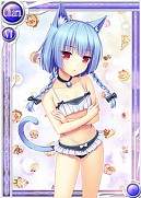 画像ギャラリー No.001のサムネイル画像 / 「桃色大戦ぱいろん」水着姿のマカロンとタルトが2013夏限定verとして実装