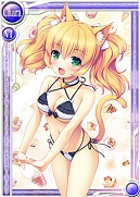 画像ギャラリー No.002のサムネイル画像 / 「桃色大戦ぱいろん」水着姿のマカロンとタルトが2013夏限定verとして実装