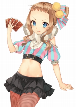 画像ギャラリー No.002のサムネイル画像 / 「桃色大戦ぱいろん・生」新キャラ「葉月勇花」登場。RPG限定キャラも