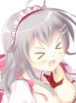 画像ギャラリー No.002のサムネイル画像 / 「桃色大戦ぱいろん・生」に山切詩弦と赤城風音のメイドver.が実装