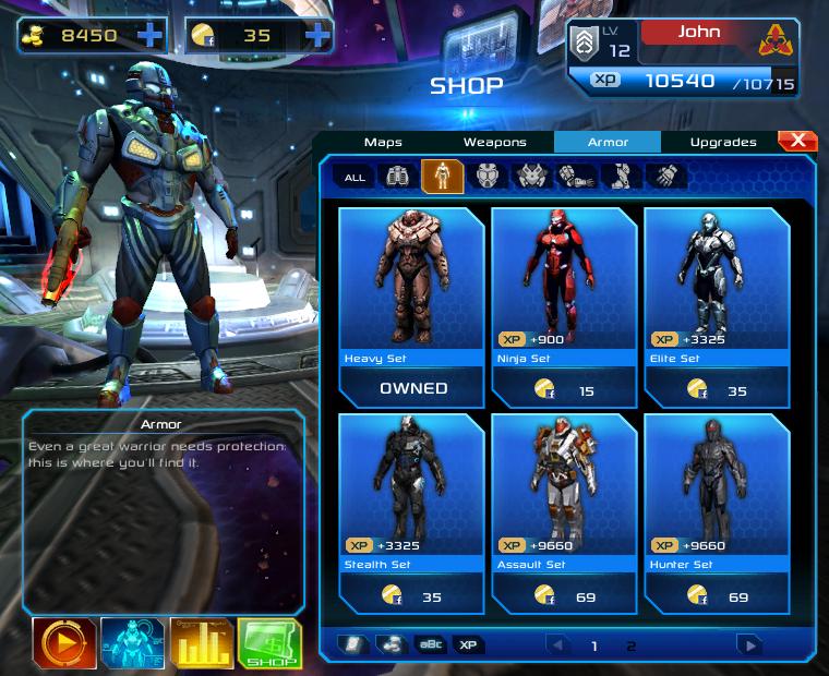 画像集 012 Facebook向けオンラインfps N O V A Near Orbit Vanguard Alliance Elite がgameloftから