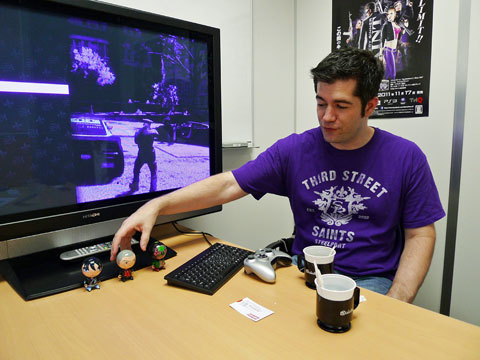 画像ギャラリー No.003のサムネイル画像 / ぶっ飛び具合が来るところまで来たかもしれない「セインツロウ ザ・サード」のメディア体験会レポート。本邦初公開の千人切りモードをプレイしてみた