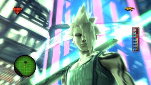 画像ギャラリー No.009のサムネイル画像 / 「NO MORE HEROES RED ZONE Edition」,グッとハードになったグラフィックスなどの特徴をスクリーンショットと合わせて紹介