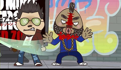 ���������꡼ No.002�Υ���ͥ������ / ��NO MORE HEROES RED ZONE Edition�ס����˥�ư����2�ä����