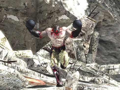 画像ギャラリー No.005のサムネイル画像 / 「Serious Sam 3: BFE」の最新ムービーが公開。バカでかい武器をぶっ放すだけが,能じゃないのだ