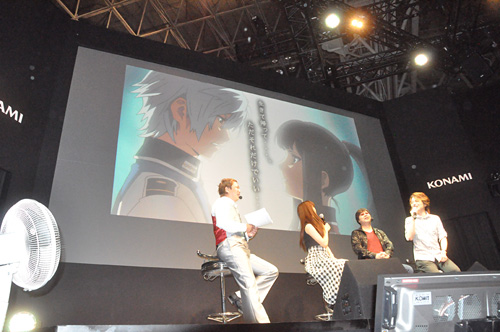 ［TGS 2011］山口理恵さんの歌も披露された，KONAMIブースの「戦律のストラタス」スペシャルステージをレポート