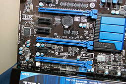 画像ギャラリー No.004のサムネイル画像 / MSI,「Ivy Bridge」対応のZ77搭載マザーなど7モデルを発表。従来の機能を継承しつつ,細かい部分を強化