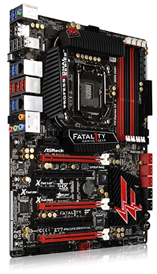 画像ギャラリー No.009のサムネイル画像 / Z77を搭載したFatal1tyモデル3製品などASRockのIntel 7マザーが登場