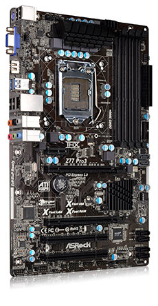 画像ギャラリー No.014のサムネイル画像 / Z77を搭載したFatal1tyモデル3製品などASRockのIntel 7マザーが登場