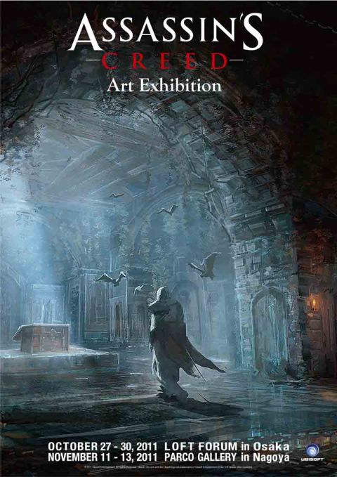 画像ギャラリー No.001のサムネイル画像 / 「アサシンクリードアート展」,大阪・名古屋での追加開催が決定