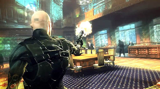 画像ギャラリー No.003のサムネイル画像 / 「Hitman Absolution」のDLC第一弾は「Deus Ex」とのコラボ。エージェント47がアダム・ジェンセンに変身