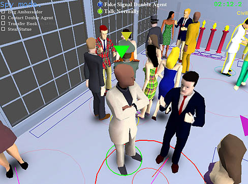 画像ギャラリー No.002のサムネイル画像 / 次の「Minecraft」はこれか。クリス・ヘッカー氏が作る「SpyParty」のβテスター募集が,初日で約5000人を記録