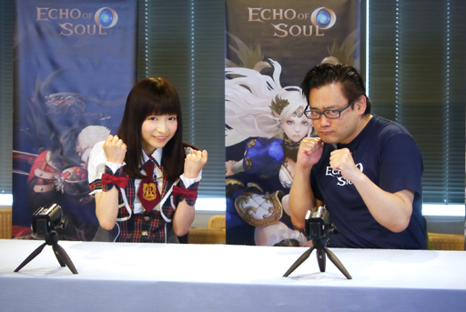 画像ギャラリー No.004のサムネイル画像 / 大食いグルメアイドルもえのあずきさんが「EOS」トップランカーと異種格闘技戦!? “もえあず”が大食いタイムアタックに挑戦したニコ生収録現場をレポート