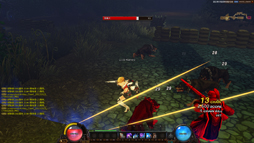 画像ギャラリー No.007のサムネイル画像 / 簡単操作でド派手なコンボアクションが楽しめる,オンラインアクションRPG「KRITIKA」を先行プレイ。家庭用ゲームのような見た目と操作感が特徴だ