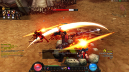 画像ギャラリー No.010のサムネイル画像 / 簡単操作でド派手なコンボアクションが楽しめる,オンラインアクションRPG「KRITIKA」を先行プレイ。家庭用ゲームのような見た目と操作感が特徴だ