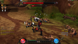 画像ギャラリー No.032のサムネイル画像 / 簡単操作でド派手なコンボアクションが楽しめる,オンラインアクションRPG「KRITIKA」を先行プレイ。家庭用ゲームのような見た目と操作感が特徴だ