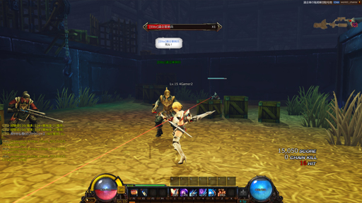 画像ギャラリー No.040のサムネイル画像 / 簡単操作でド派手なコンボアクションが楽しめる,オンラインアクションRPG「KRITIKA」を先行プレイ。家庭用ゲームのような見た目と操作感が特徴だ