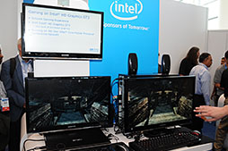 画像ギャラリー No.002のサムネイル画像 / 直撮りムービーで確認。Haswellの統合グラフィックスなら,SkyrimがHighプリセットの1600×900ドットでプレイアブルだった