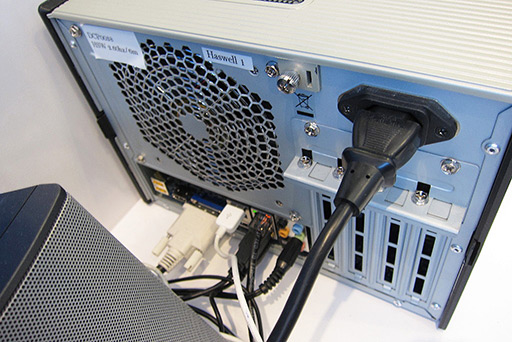 画像ギャラリー No.004のサムネイル画像 / デスクトップPC向けHaswellのデモをIDF 2012会場で発見。2.6GHz駆動で6MB L3搭載か