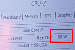 画像集#004のサムネイル/［COMPUTEX］Core i5-4690Kも「Devil’s Canyon」とIntelが認める。TDPはCore i7-4790Kともども88Wに