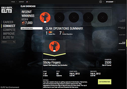 ꡼ No.001 | Call of Duty: EliteפοǽȤʤClan Operationsפץߥ˥ȡСΥפ