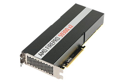 画像ギャラリー No.002のサムネイル画像 / AMD,デュアルFiji搭載のサーバー向けGPU「FirePro S9300 x2」を発表