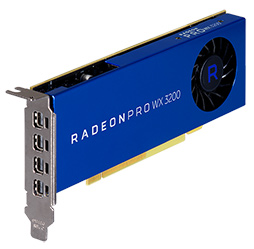 画像ギャラリー No.001のサムネイル画像 / AMD,ワークステーション向けグラフィックスカード「Radeon Pro WX 3200」を発表。Polaris世代GPUを搭載するエントリー市場向け