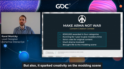 画像集#033のサムネイル/MOD可能なゲームであるために開発者は何をしなくてはならないのか。「Arma」の開発者による講演をレポート
