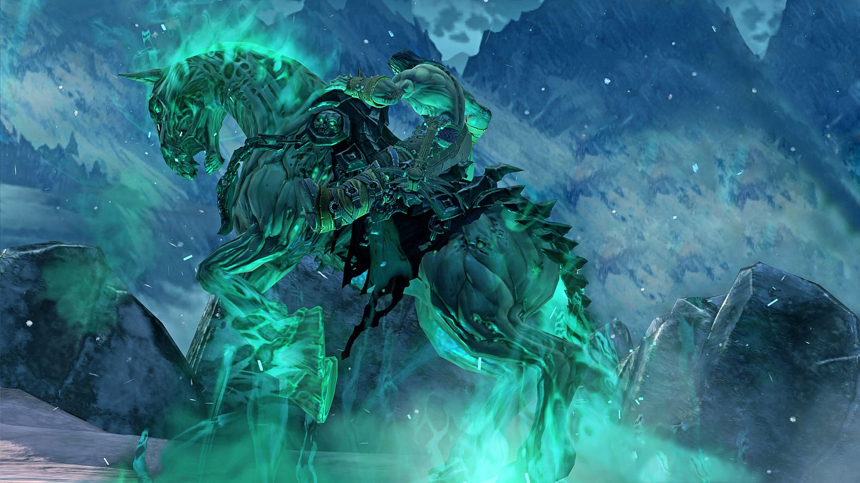 画像集 008 明日発売 Darksiders Ii 死の騎士 デス の壁紙5種が