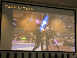 画像ギャラリー No.004のサムネイル画像 / 「Kinect スター・ウォーズ」の体験会で3D立体視のポッドレースに挑戦。R2-D2がしゃべる限定版も情報もあり