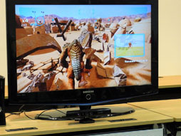 画像ギャラリー No.013のサムネイル画像 / 「Kinect スター・ウォーズ」の体験会で3D立体視のポッドレースに挑戦。R2-D2がしゃべる限定版も情報もあり