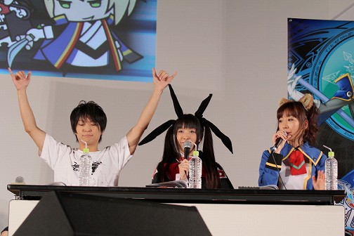 Tgs 11 Blazblue Continuum Shift Extend のop曲と映像も本邦初公開された ぶるらじ w 公開録音の模様をレポート