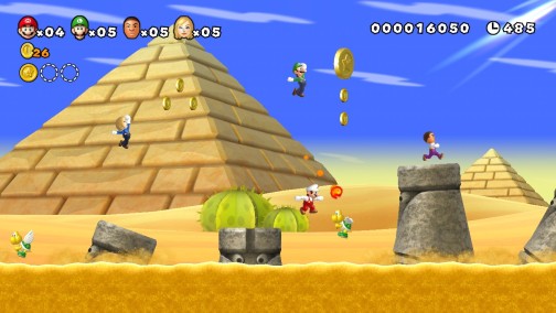 11 Mii を使ってマリオと遊ぼう Wiiuで遊べる New スーパーマリオブラザーズ Mii 仮称 任天堂のプレゼンテーションにてお披露目