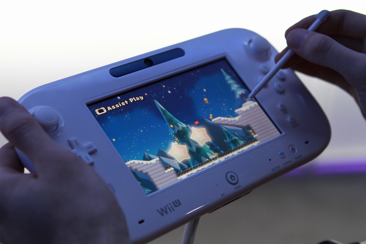 画像集 002 12 New スーパーマリオブラザーズ U をさっそくプレイ Wii U Gamepad
