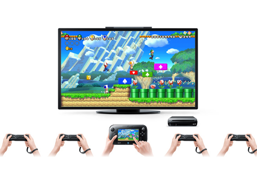 12 New スーパーマリオブラザーズ U をさっそくプレイ Wii U Gamepadを使ったアシストプレイは新たな協力プレイの形だ