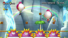 画像ギャラリー No.005のサムネイル画像 / 「New スーパーマリオブラザーズ U」には「バディプレイ」や豊富なゲームモードなど,新しい遊びがいっぱい