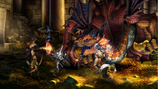 画像集#004のサムネイル/[E3 2011]ヴァニラウェアが開発中の「Dragon's Crown」，E3で公開されたPVを掲載。「オーディンスフィア」「朧村正」の魂を受け継ぐアクションRPGだ