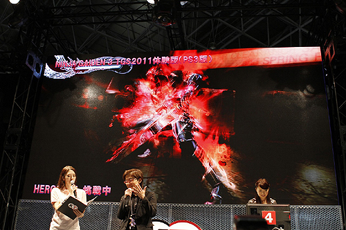 ꡼ No.009 | TGS 2011ϥ奦Ȱ˶ǺƤۤTeam NINJAβ᤬NINJA GAIDEN 3פ̥ϤˤĤƸäơݡ
