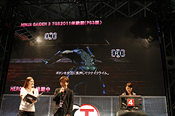 ꡼ No.017 | TGS 2011ϥ奦Ȱ˶ǺƤۤTeam NINJAβ᤬NINJA GAIDEN 3פ̥ϤˤĤƸäơݡ