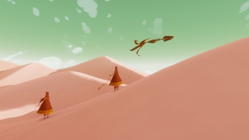 画像集#009のサムネイル/[E3 2011]幻想的な砂世界を旅するPS3「Journey」，E3で公開されたトレイラーで太古の文明に思いを馳せよう
