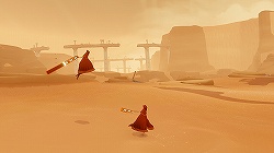 画像集#003のサムネイル/［Gamescom］この独特の映像美は一見の価値あり。PS3用オンラインアドベンチャー「Journey」の最新ムービーを掲載