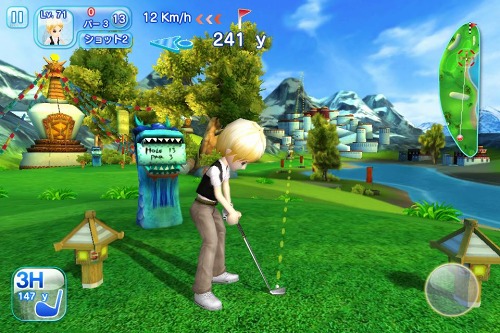 人気ゴルフゲームシリーズ最新作 レッツ ゴルフ3 ゲームロフトから本日リリース 基本プレイ無料 アイテム課金モデルを採用