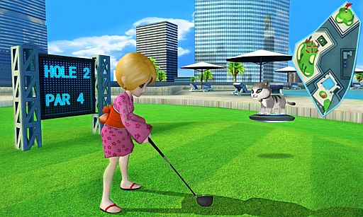 画像ギャラリー No.003のサムネイル画像 / Android版「レッツ!ゴルフ3」,超高層ビル上で遊べる「ドバイコース」が追加