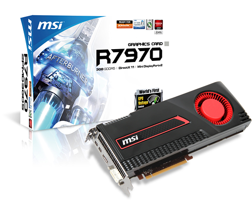 画像ギャラリー No.002のサムネイル画像 / アスク,オリジナル基板とクーラーを採用したMSI製HD 7970カードを発売